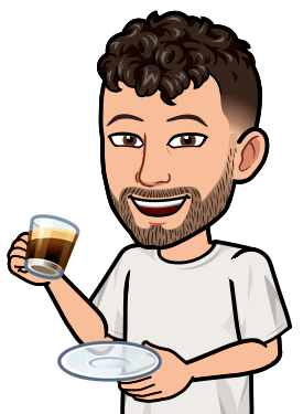 drinking coffee bitmoji